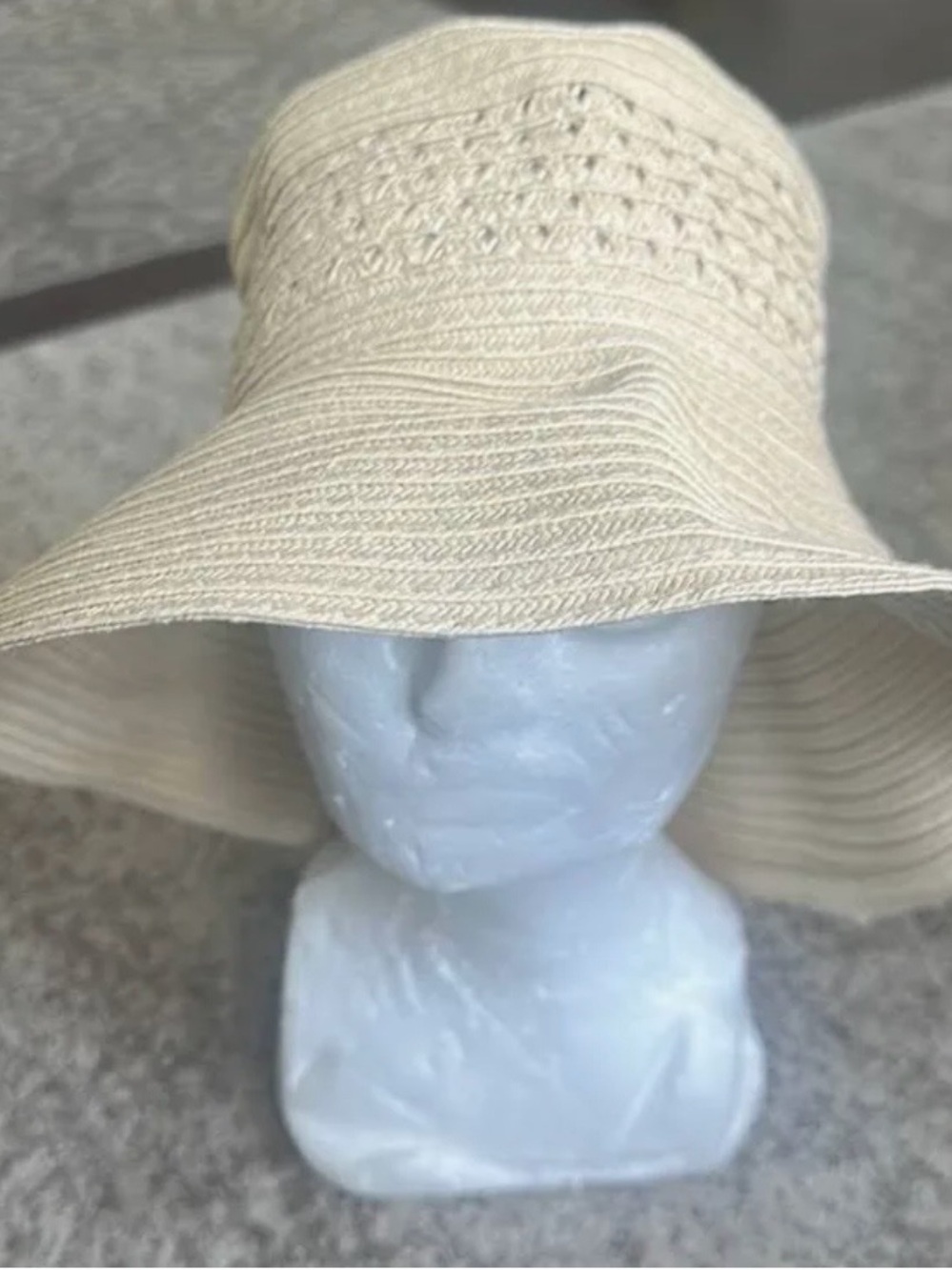 Tan Straw Sun Hat - Women Accessories